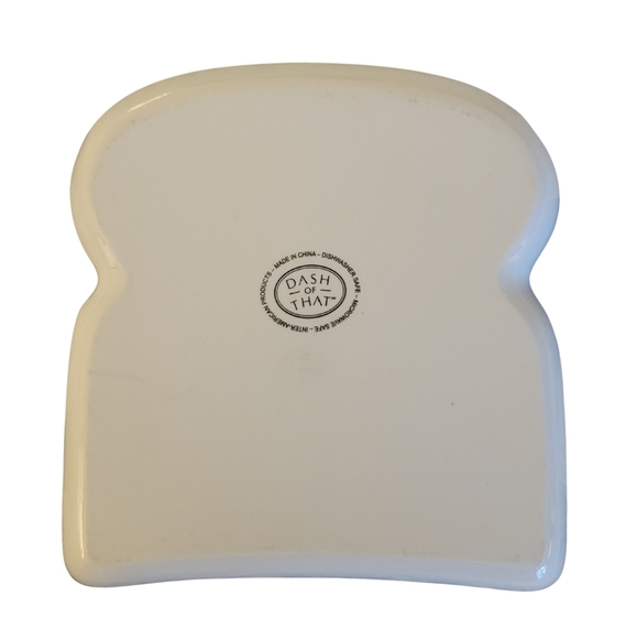 Dash of That Toast Plate Set - Picture 3 of 3
